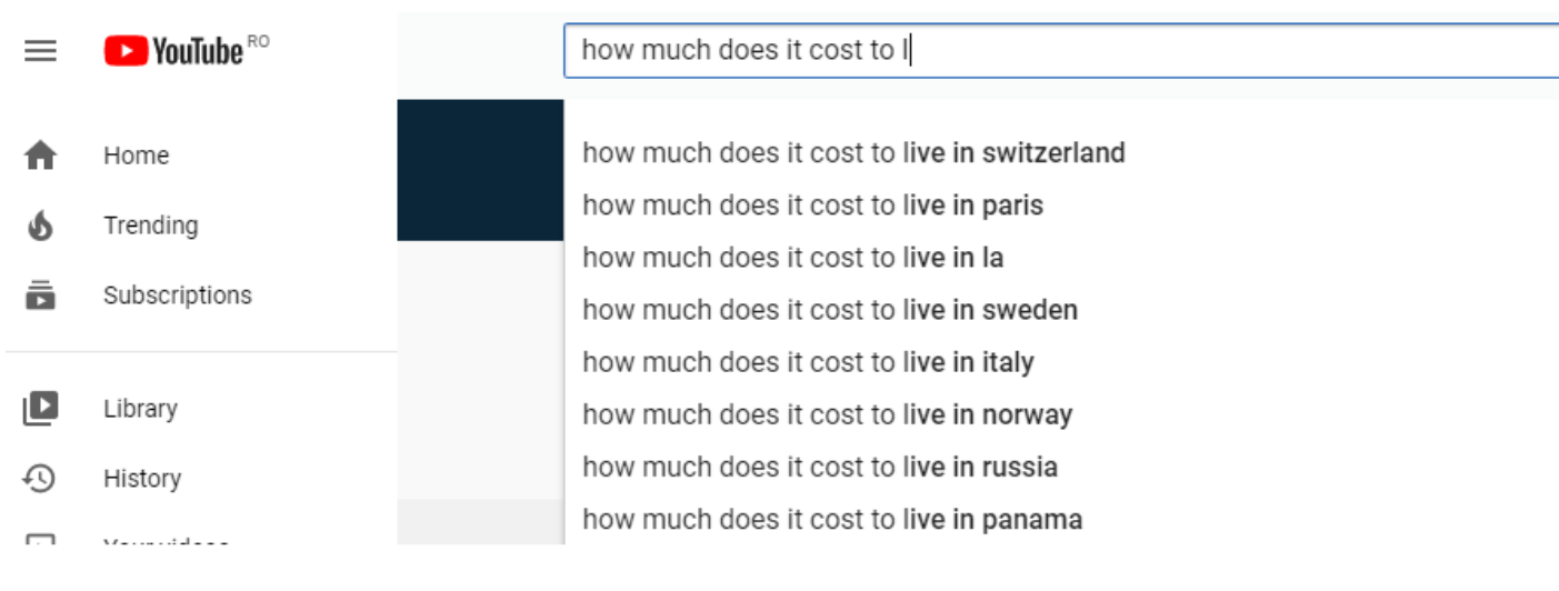 youtube screenshot