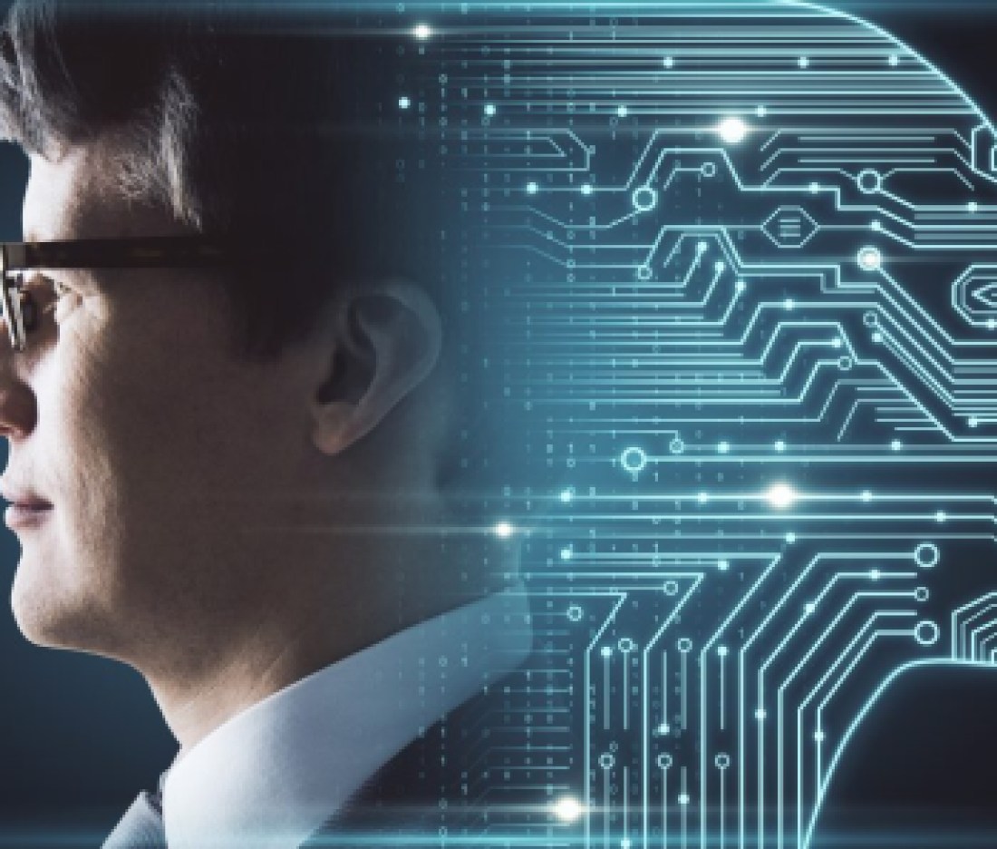 Artificial intelligence and data concept