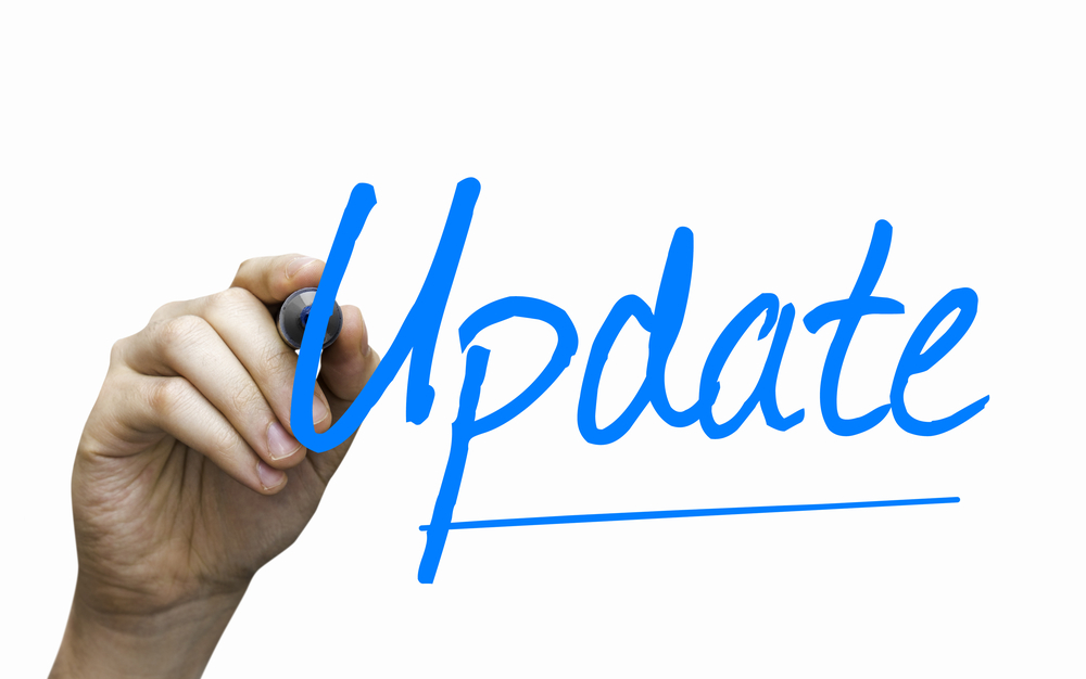 Update-hand-writing-with-a-blue-mark-on-a-transparent-board