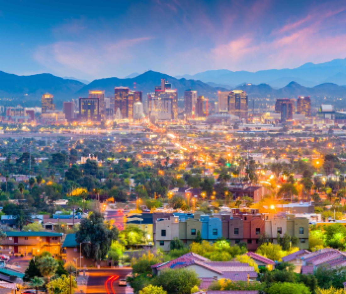 Phoenix, Arizona, USA Cityscape