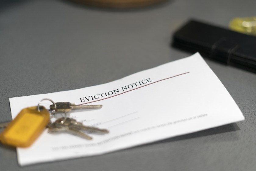 eviction ban stay