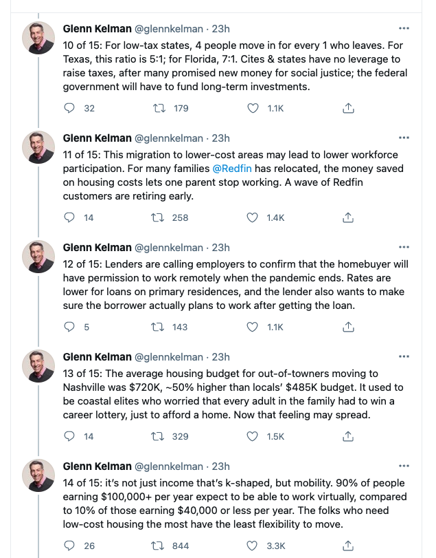 Glenn Kelman redfin twitter feed