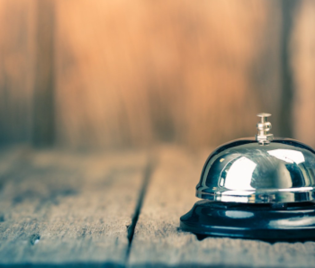 Bell service on wood