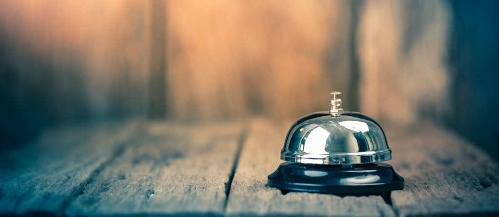 Bell service on wood