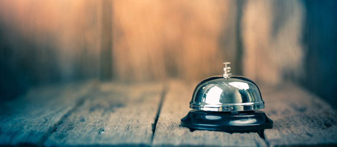 Bell service on wood