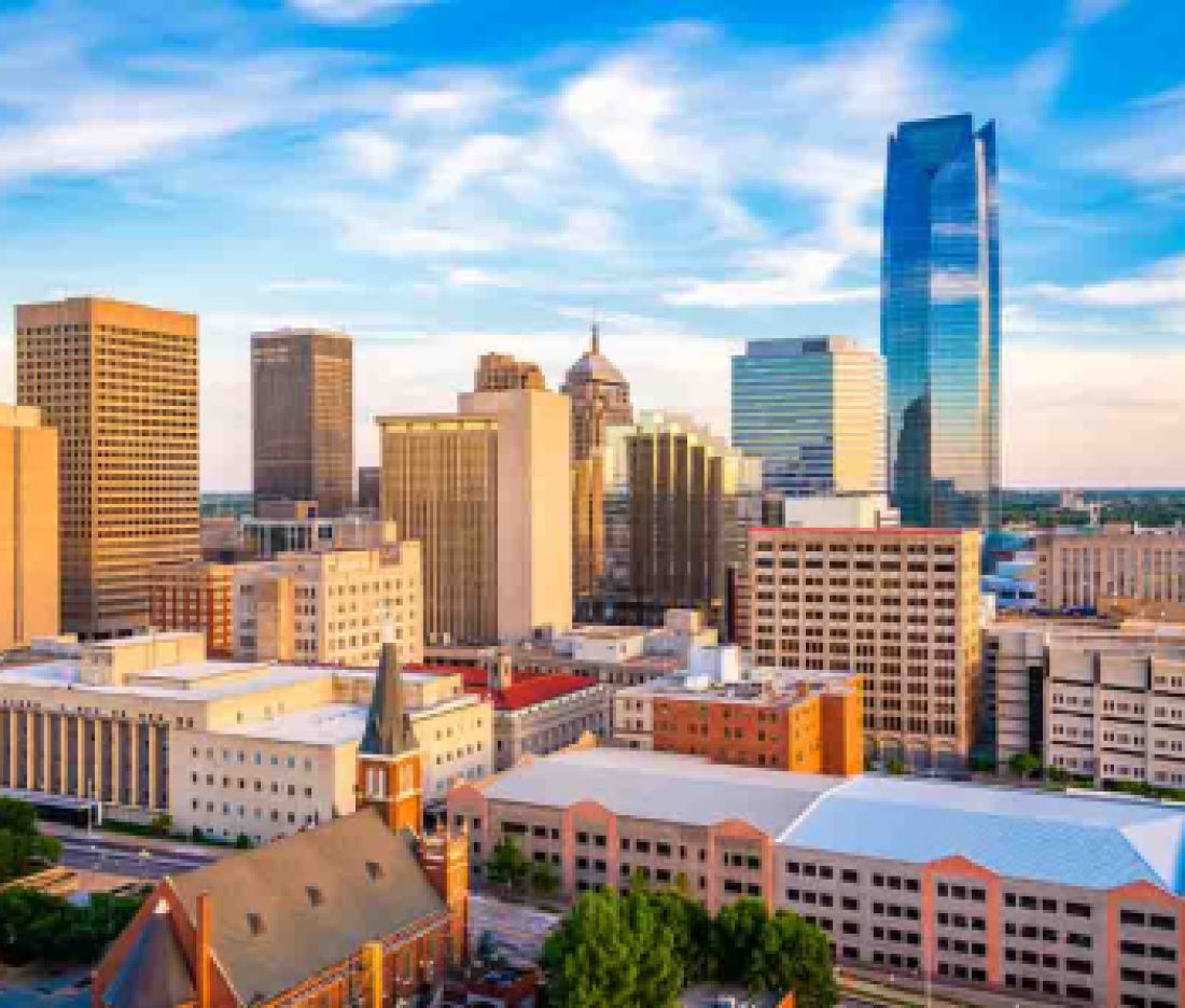 Oklahoma city skyline
